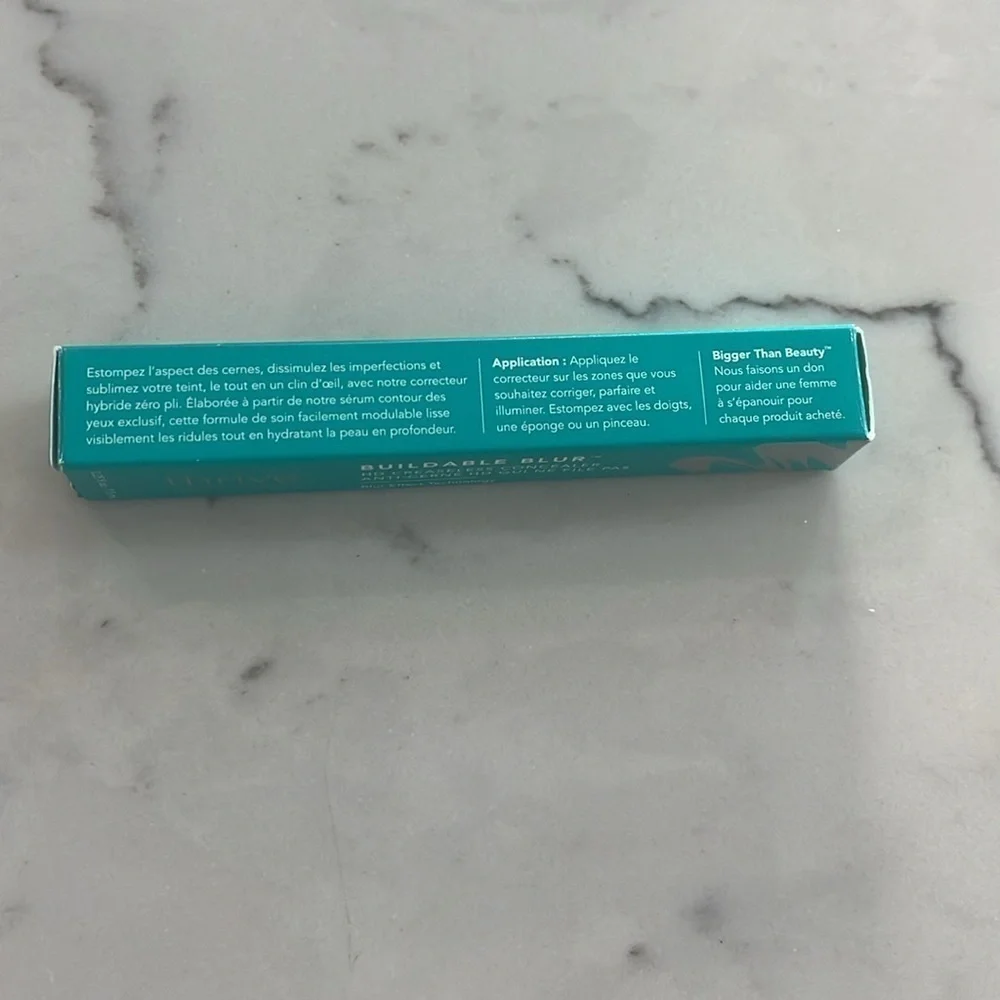 Thrive cosmetics buildable blur in shade very deep
